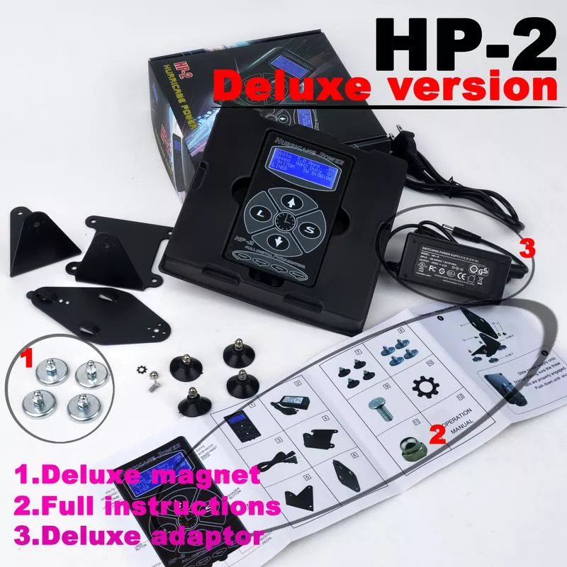 Зелена кутия за 100% оригинален ураган HP-2 татуировка