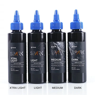 Органично 4oz 120ml Greywash Makeup Black Tattoo Ink