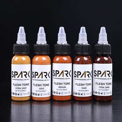 30ml/бутилка 5 цвят тон на кожата Цветно мастило за изкуство на тялото
