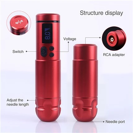 Безжична писалка за татуировки Spark Tattoo Machine Wireless Professional