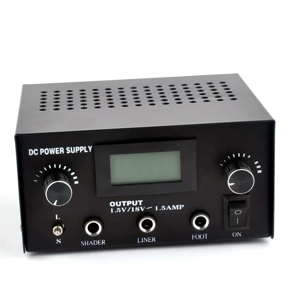 Dual Digital Tattoo Power Supply