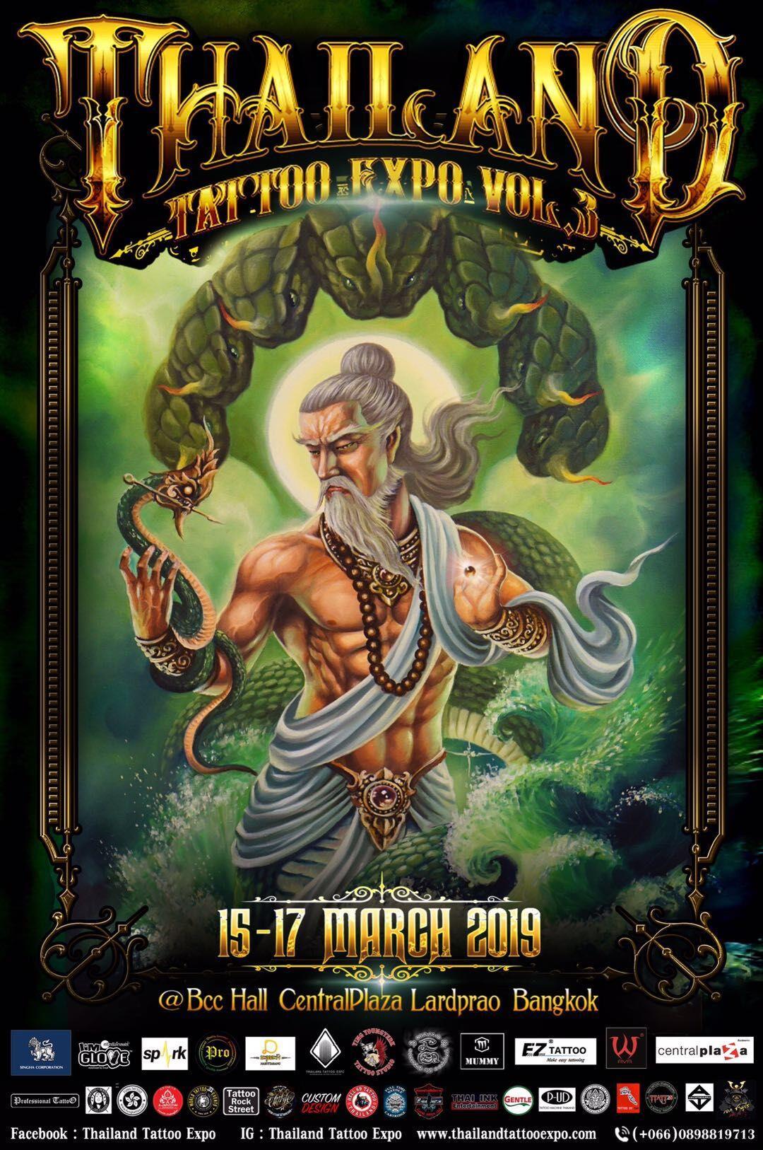 Spark Tattoo Cartridge Спонсор 2019 Тайланд Tattoo Expo V3