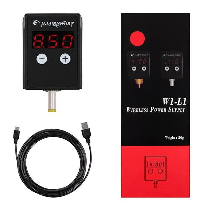 4V-11V безжично захранване 1500mAh батерия за татуировки