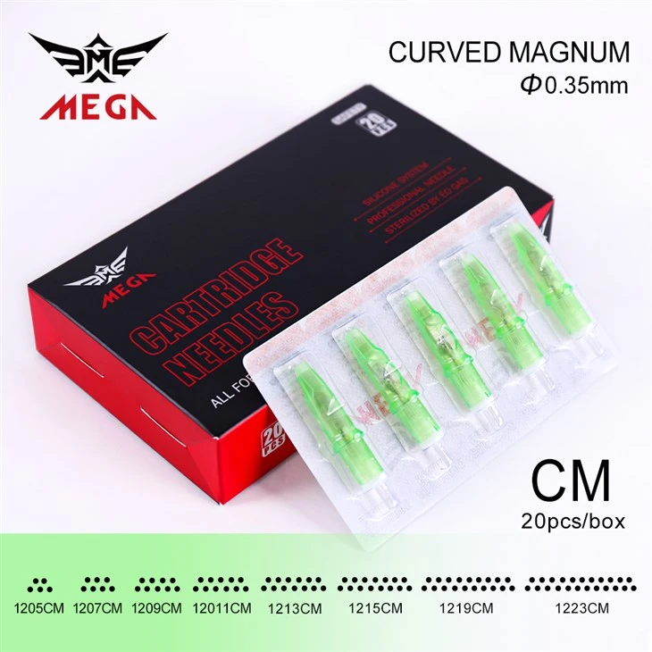 Касети за татуировки Mega Magnum 0,3 mm&0,35mm Shader Cartridge игла