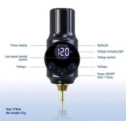 RCA MINI Tattoo Battery Безжично захранване за татуировки