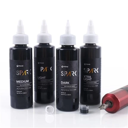 Spark Tattoo Ink Vegan Tattoo Ink White Wash Комплект