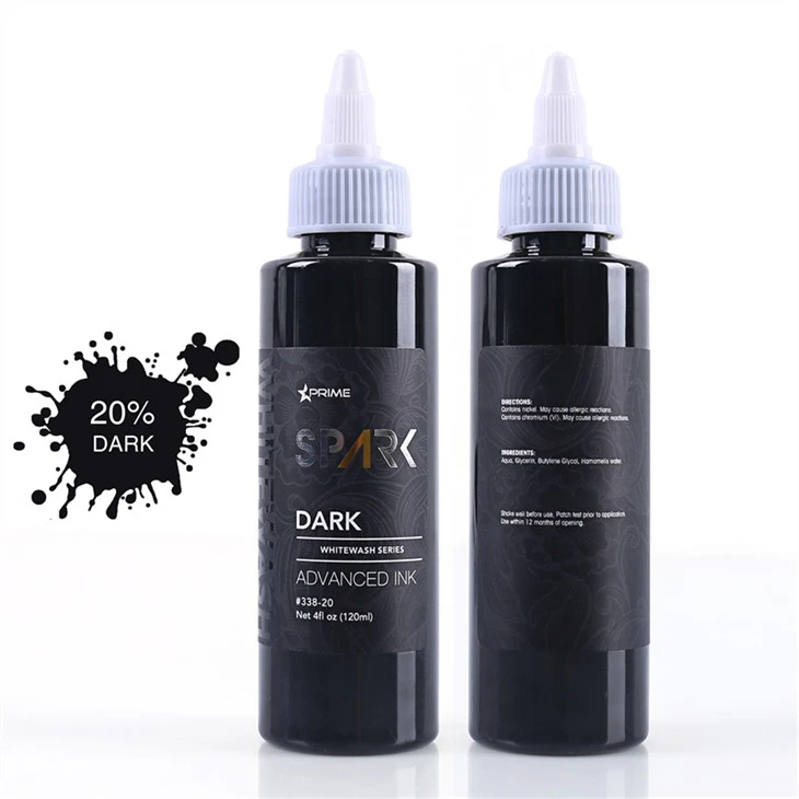 Комплект мастило за татуировки Професионален комплект за бяло измиване Spark Tattoo Ink