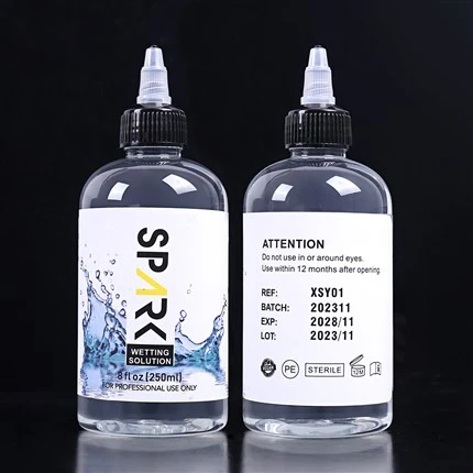 Без жестокост 240ML 8OZ Spark Tattoo Wetting Solution Spark Tattoo Mixing Solution Spark Tattoo Ink