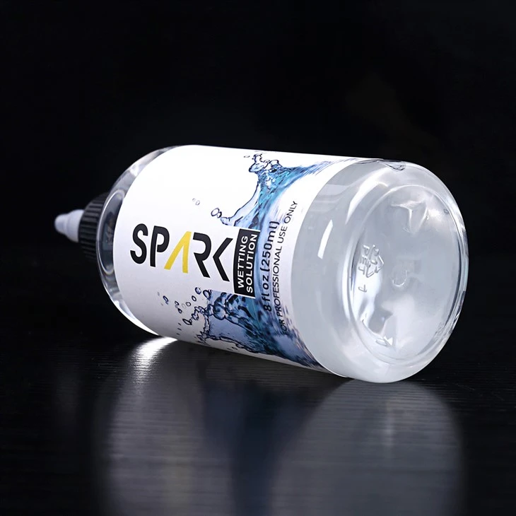 Spark 8OZ 240ML разтвор за намокряне на татуировки Spark разтвор за смесване на татуировки Spark мастило за татуировки
